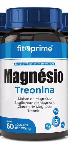 Magnésio Treonina Blend De Magnésio Com Treonina