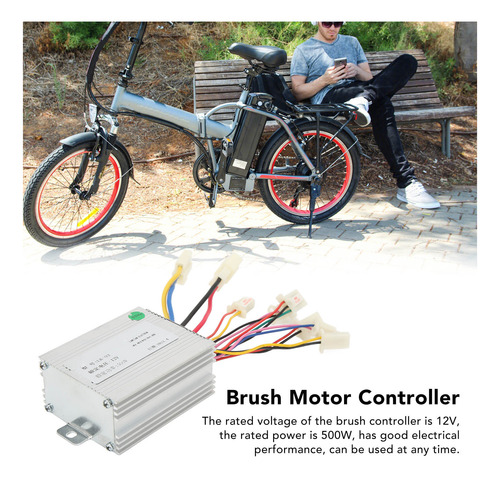 Imagen 6 de 10 de Controlador De Cepillo Eléctrico Para Motocicleta De 12 V Y