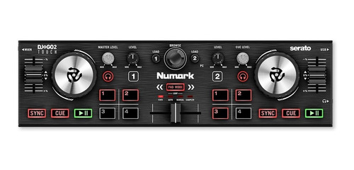 Imagen 1 de 2 de Controlador DJ Numark DJ2GO2 Touch negro de 2 canales