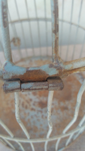Antigua Jaula Pájaros De Estilo Importada Ver Detalles (Usado)