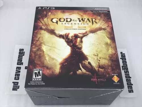 God Of War Ascension Edição De Coleção c. Controle Ps3 no Shoptime