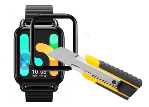 Kit de protección Haylou Rs4 Plus para 2 películas 3D Nano Smartwatch