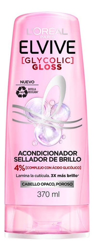 Acondicionador Elvive Glycolic Gloss 370 Ml