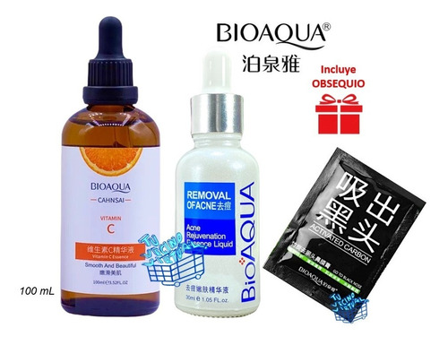 Suero Facial + Vitamina C Bioaq