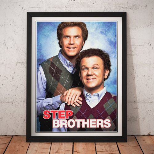 Cuadro Peliculas - Step Brothers - Poster Movie - Will Ferre