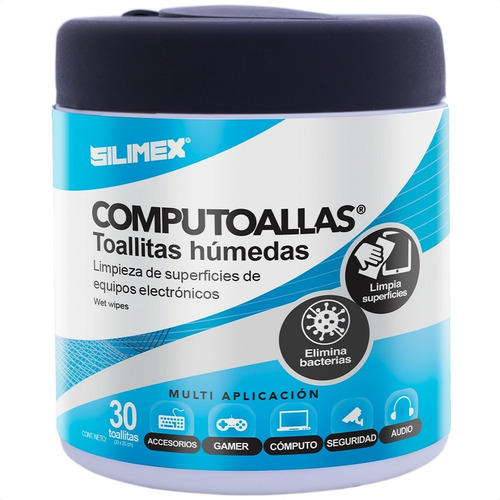 Toallas Humedas Silimex Computoallas Limieza Externa Computo