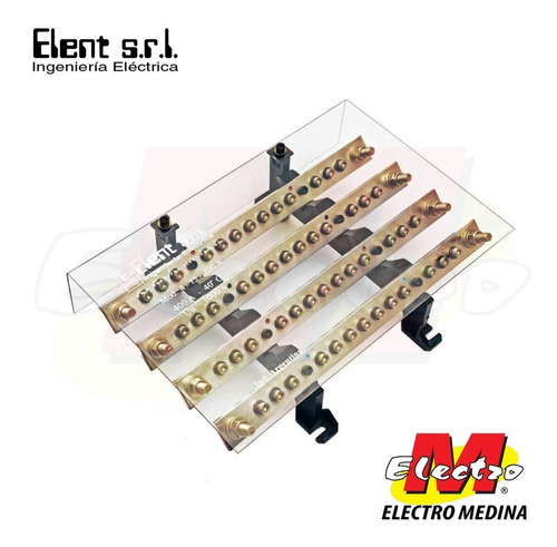 Bornera Distribuidor 4 15 400 Profesion Elent Electro Medina