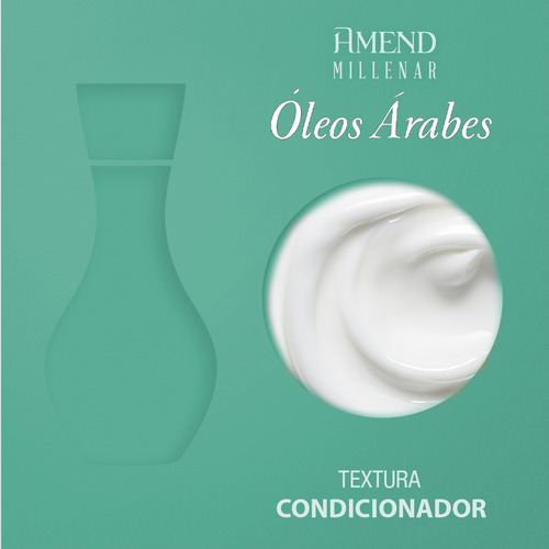 Amend Óleos Árabes Shampoo E Condicionador