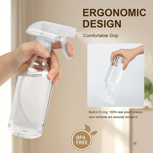 Zh Botellas Aerosol Plástico 2 Piezas Botella Aeros