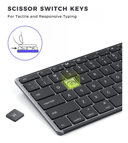 Bluetooth Inalámbrico Y Mouse Bluetooth Para Mac, Teclado De