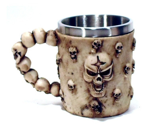 Caneca Spirit Skull Caveira Choop Cerveja 452