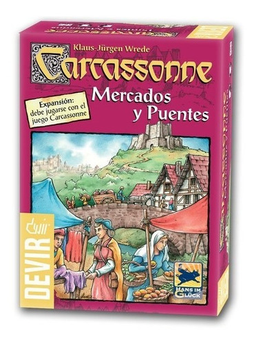 Carcassonne Mercados Y Puentes - Juego De Mesa
