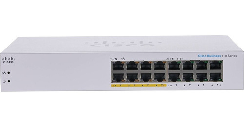 Switches Cisco Cbs110-16pp 16 Puertos 32 Gbit/s Poe