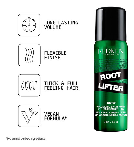 Redken Espuma Voluminizadora Redken Root Lifter | Todo Tipo