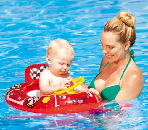 Bestway Auto Inflable Bote C/ Volante 71x56 Cm 34045 Bigshop