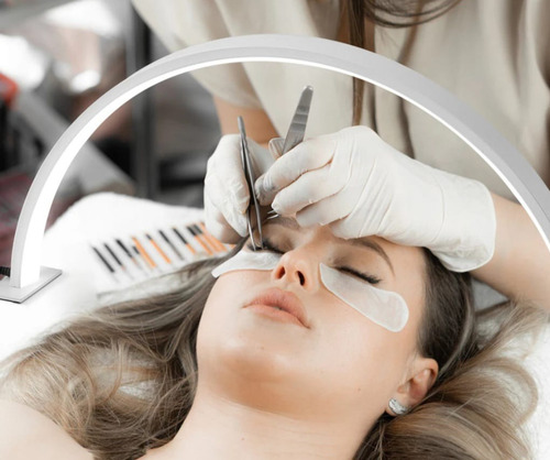 Lámpara Para Salón De Belleza U Led Atenuación Tricolor
