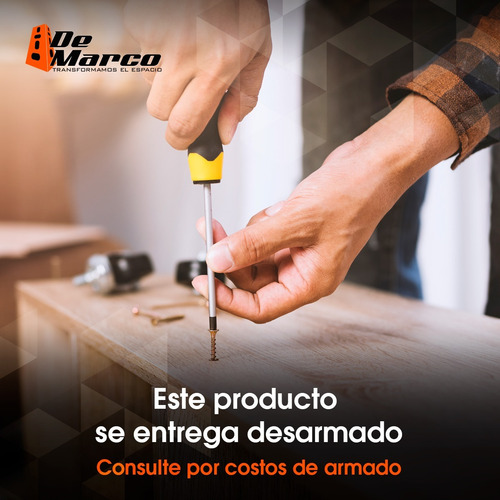 Imagen 9 de 10 de Estantería Metálica Mustang Con Estantes De Mdf 40cm Prof.