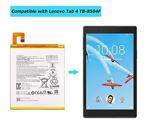 Bateria L16d1p34 Para Lenovo Tab 4 Tb-8504f Tb-8504x