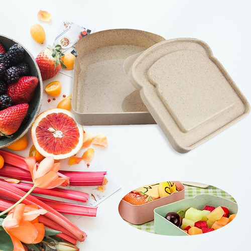 X Bento Lunch Box Sandwich Toast Bento Box Para Cenar Fuera