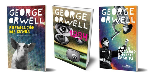 George Orwell 1984 & Revolução Dos Bichos + 1   Frete Grátis