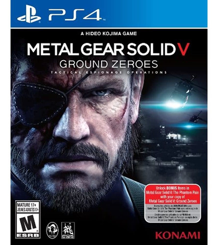 Metal Gear Solid V Ground Zeroes Playstation 4 Standard Edit