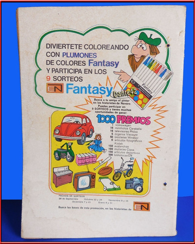 Dante42 Comics Antiguo Fastomas No256 1976 (Usado)