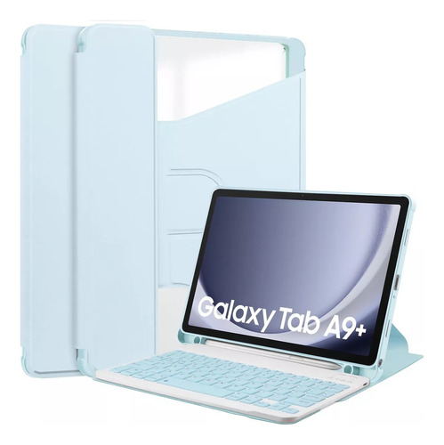 Funda Con Teclado Para Samsung Galaxy Tab A9 Plus 2023