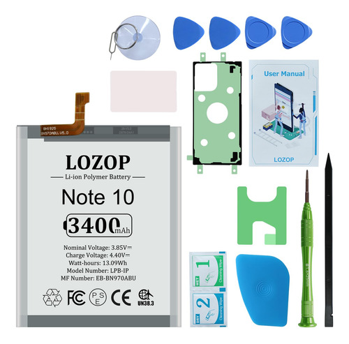 Kit De Reemplazo De Bateria Para Samsung Galaxy Note 10