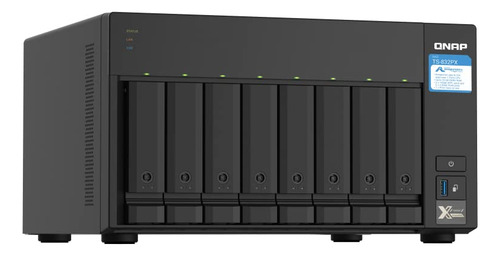 Qnap Ts-832px-4g Servidor Nas De 8 Bahías Con 10gbe Sfp Y 2.