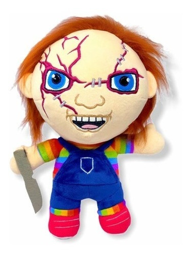 Peluche Chucky El Muñeco Diabólico Cara Cortada Nuevo