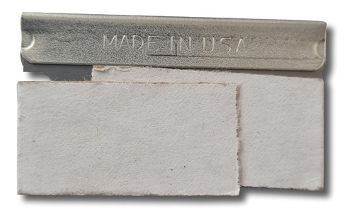 Navaja De Un Filo (blister C/100) Respaldo Aluminio Us Blade