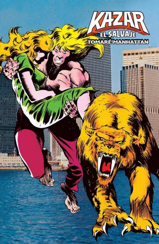 Marvel Limited Edition. Ka-zar El Salvaje. Tomaré Manhatan 2