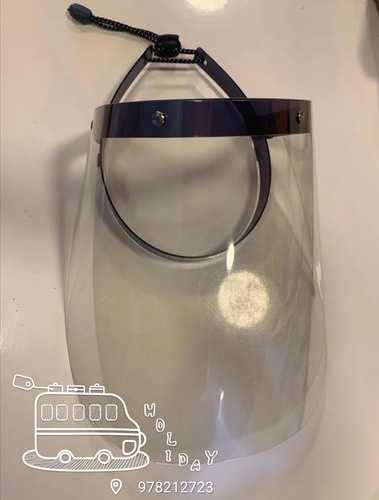Imagen 1 de 5 de Caretas Faciales Pet De 400 Micras Protectores X Mayor