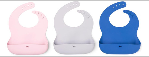 Babero De Silicona Para Bebé Smileytot | Recogedor De Alimen