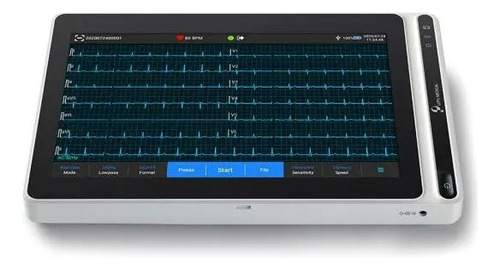 Electrocardiografo Digital Portatil De 12 Canales