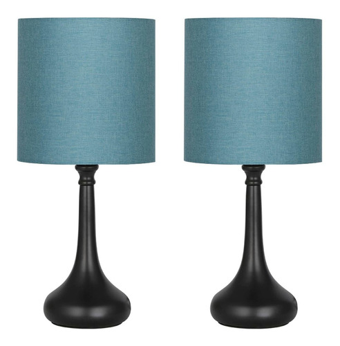 Table Lamps Set Of 2 Bedsi Mp Nightstand Desk Modern And