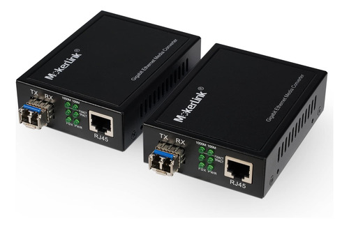 Mokerlink Convertidor Gigabit Sfp A Rj45, Un Par De 2 Paquet