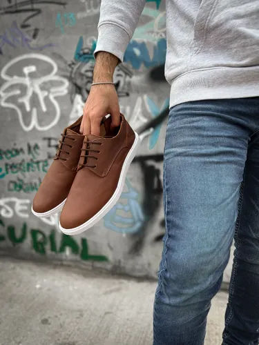 Zapatillas de vestir de cuero hombre hotsell