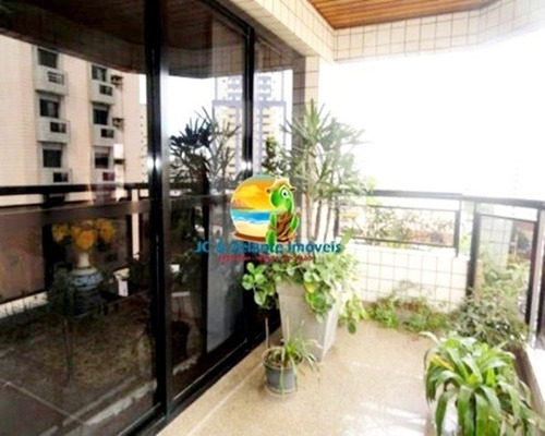 Imagem 2 de 9 de Apartamento Com 4 Dormitórios Para Venda Em Santos - Boqueirão - Bo122 - 32392825