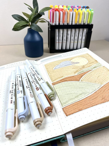 Zebra Pen Mildliner Double Ended Highlighter, Broad And Fine