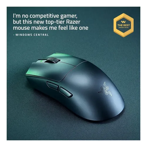Mouse Gamer Sem Fio Razer Viper V4 Pro 50k Ultra Leve Preto