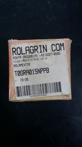 Rolamento Para Mancal Gra 15 Nppb - Drl