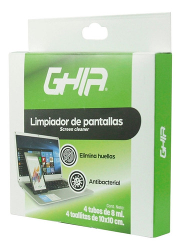 Kit Limpieza Pc Limpiador Pantallas Portátil Gls-011 Ghia