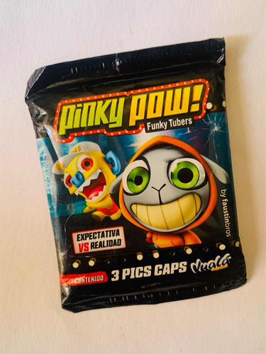 Funki Punky Un Sobre 3 Pics Caps Sellado Promocional Vuala (Usado)