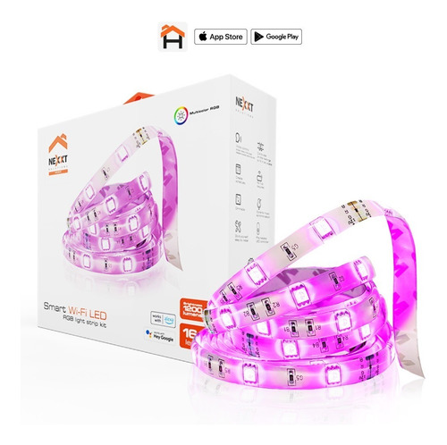 Tira De Luces Led Smart Rgb De 5m Nexxt