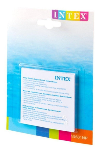 Kit Parche Reparacion X 6 Unidades Intex Pileta Autoadhesivo