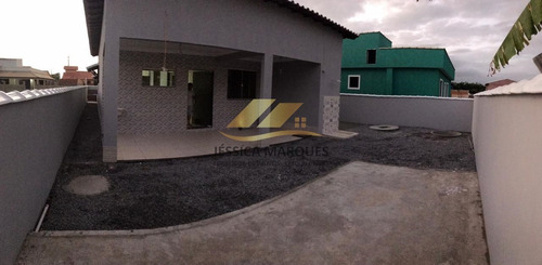 42-3 Casa 2 Quartos, Piscina E Área Gourmet Em Unamar - Cf