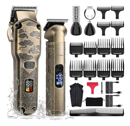 Cortadora De Cabello Profesional Recargable 2 En 1