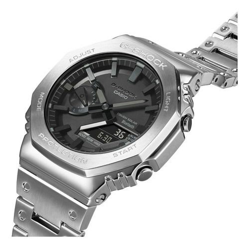 Imagen 6 de 10 de Reloj Casio G-shock Youth Metal Gm-b2100d-1acr