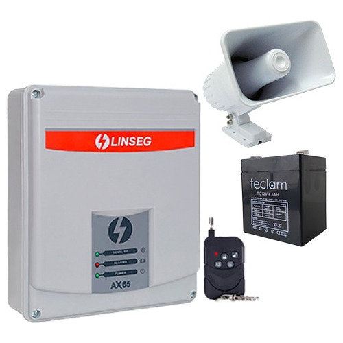 Kit Alarma Comunitaria Linseg 65 Usuarios + 10 Controles